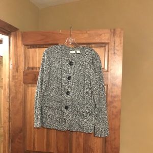 Kim Rogers Black and White Blazer